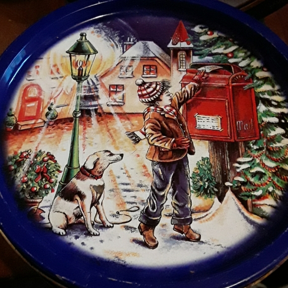 Christmas Tin  Cans (  2 ) - Picture 2 of 8